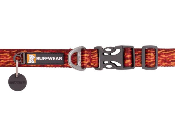 Ruffwear Flat Out Collar Ember Distortion Gr. S Ruffwear Flat Out Collar Ember Distortion Gr. S